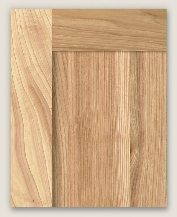 Sample cut of natural hickory door