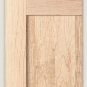 Sample cut of natural maple door