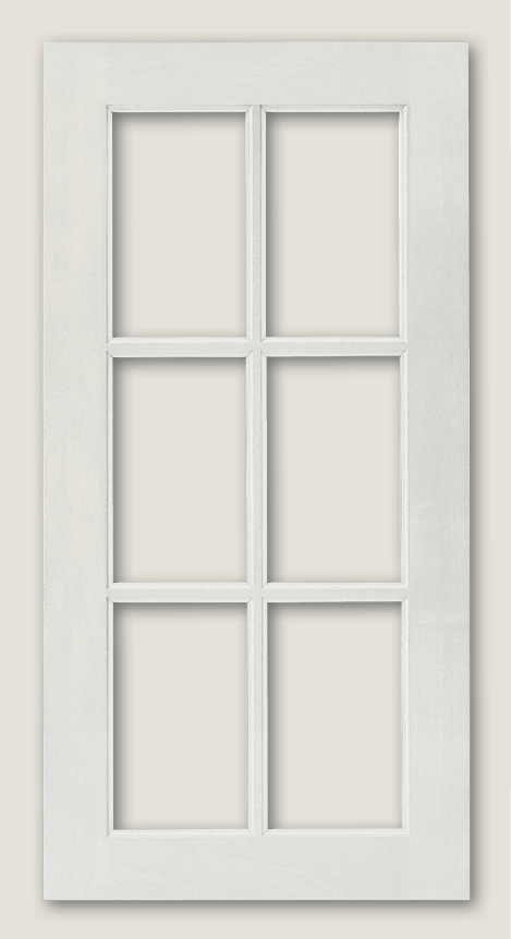 6 Lite door frame