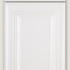 Andale door featuring drawer door style (top) and cabinet door style (bottom)