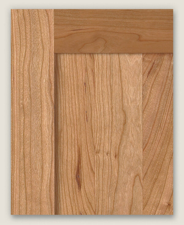 Sample cut of natural cherry door