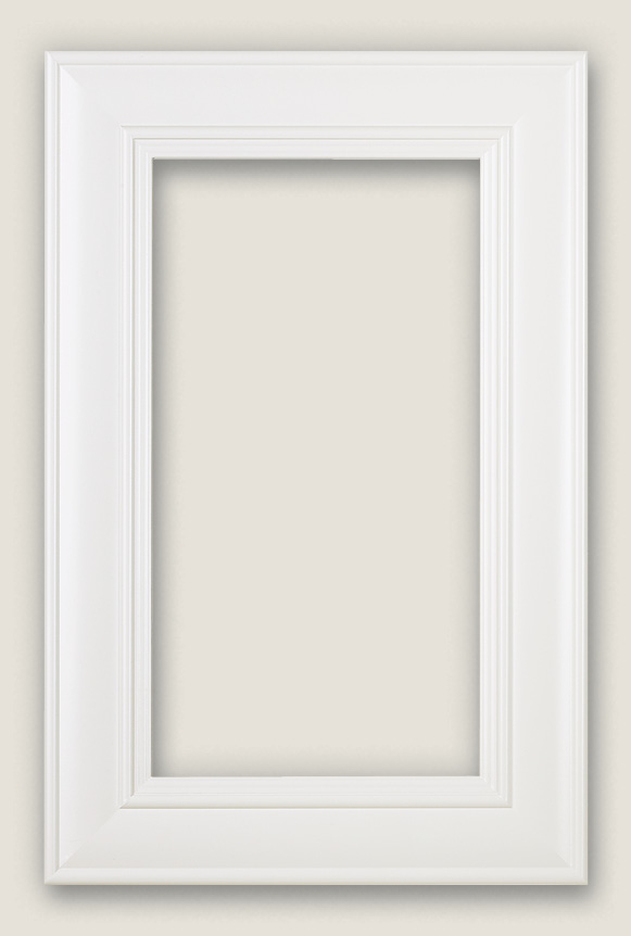 Framed door in the without millions style