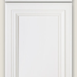 Kensington door featuring drawer door style (top) and cabinet door style (bottom)