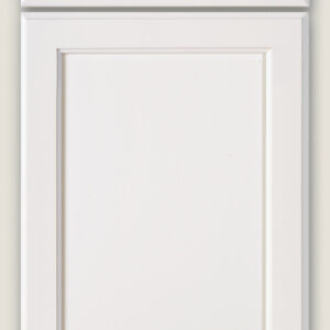 Madison door featuring drawer door style (top) and cabinet door style (bottom)